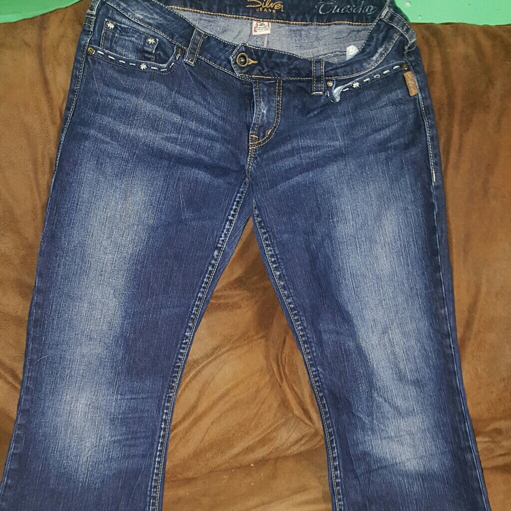 Silver suki jeans